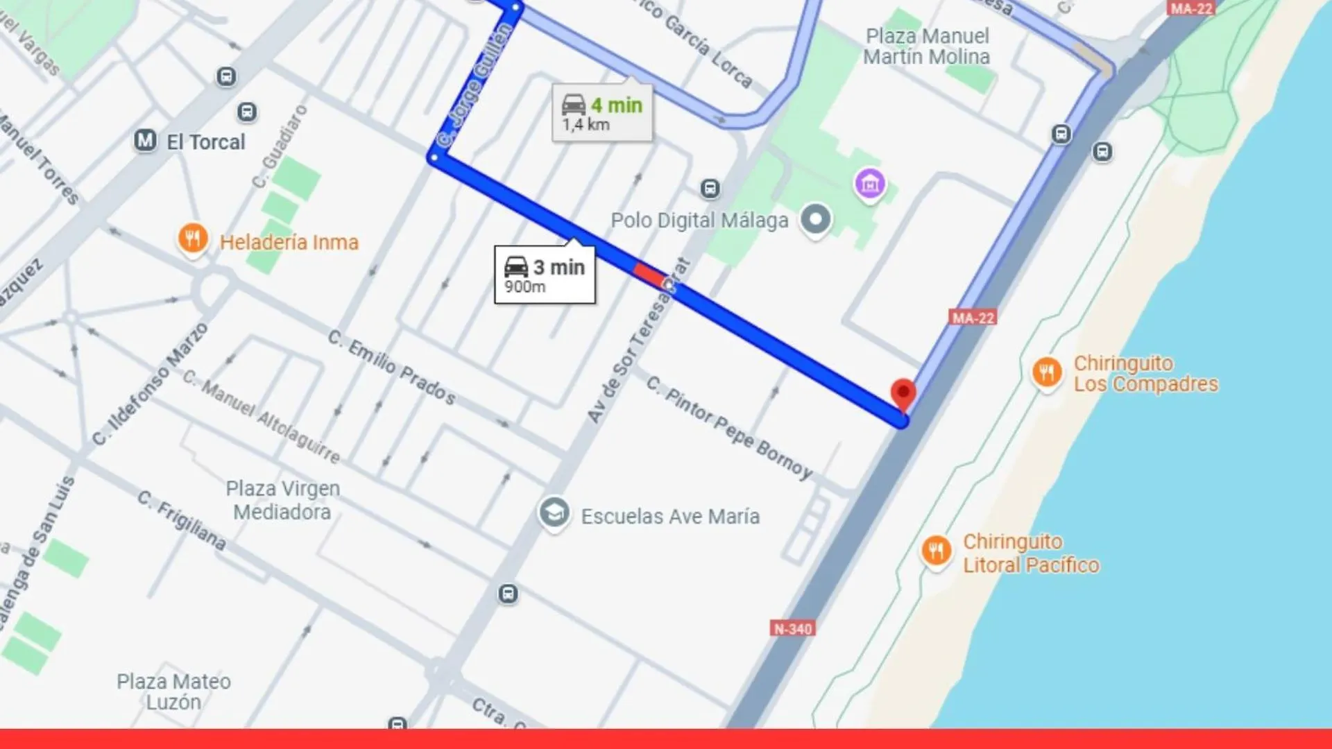 Apartamento La Paloma B Apartamento En מאלגה דירה